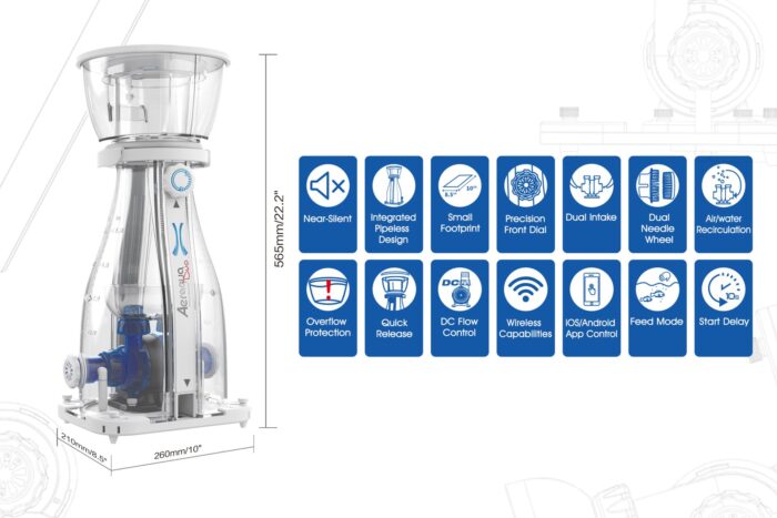 Maxspect Aeraqua Duo Protein Skimmer (AD 600) - Image 2
