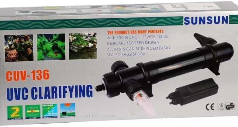 SunSun CUV136 Clarifier Sterilizer UV Filter