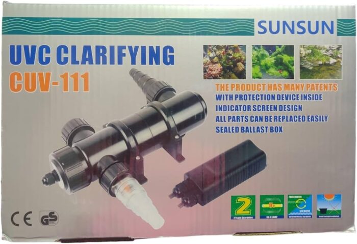 SunSun CUV111 Clarifier Sterilizer UV Filter