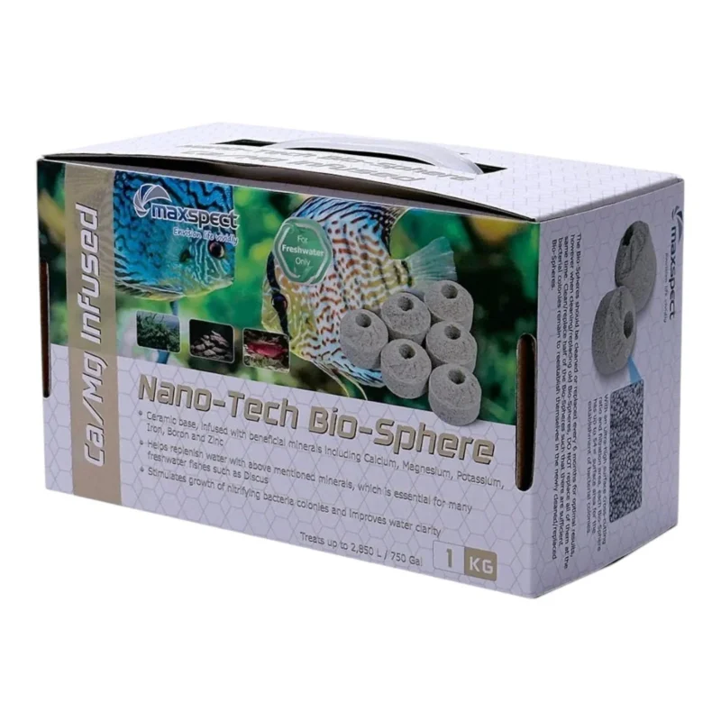 Maxspect Nano Tech Ca/Mg Infused Biosphere 1kg (Freshwater)